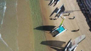 Catamarans on a Beach