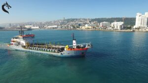 The port of Haifa