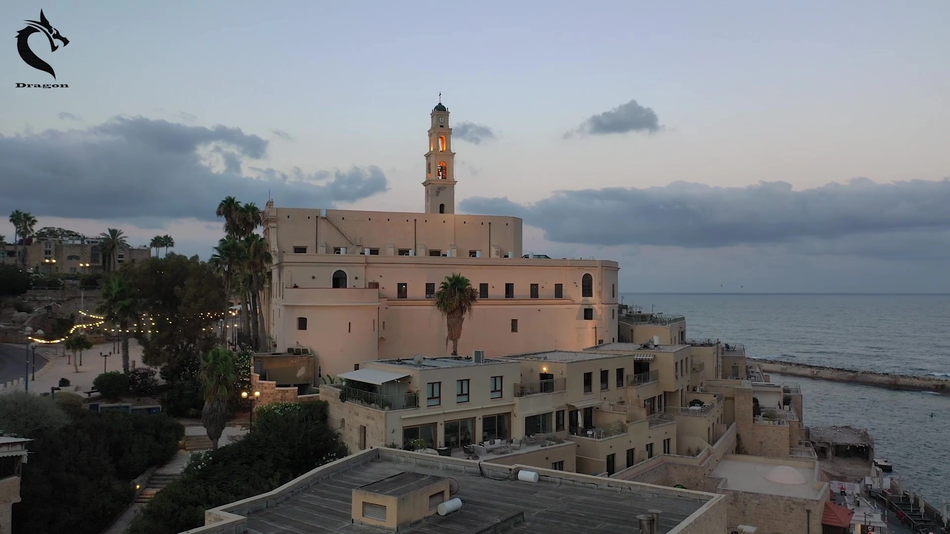 The Old City Of Jaffa At Dawn